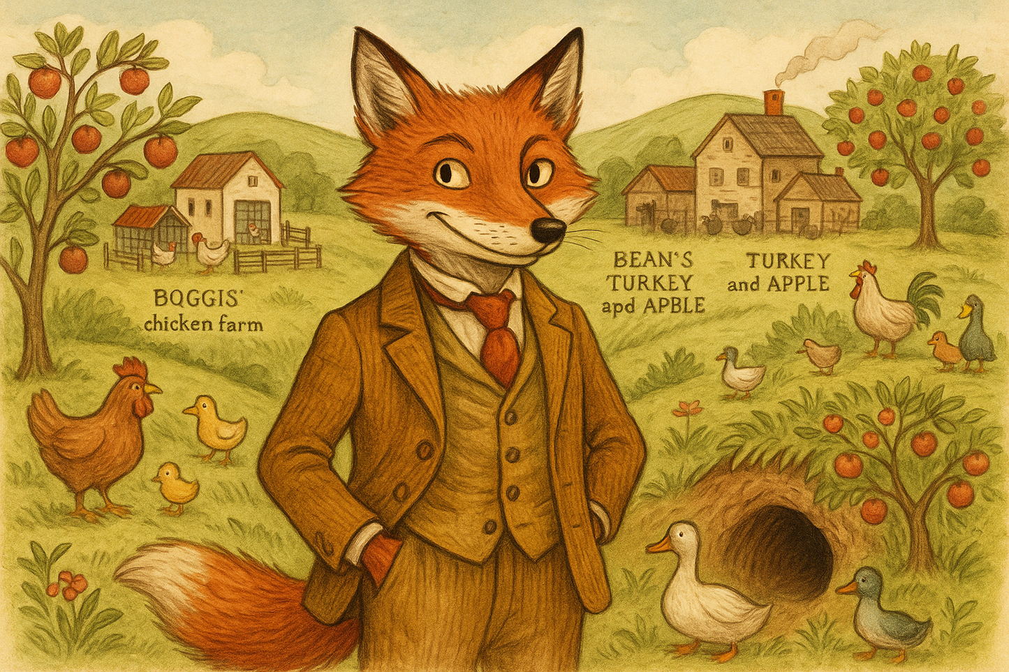 Fantastic Mr Fox (the book)