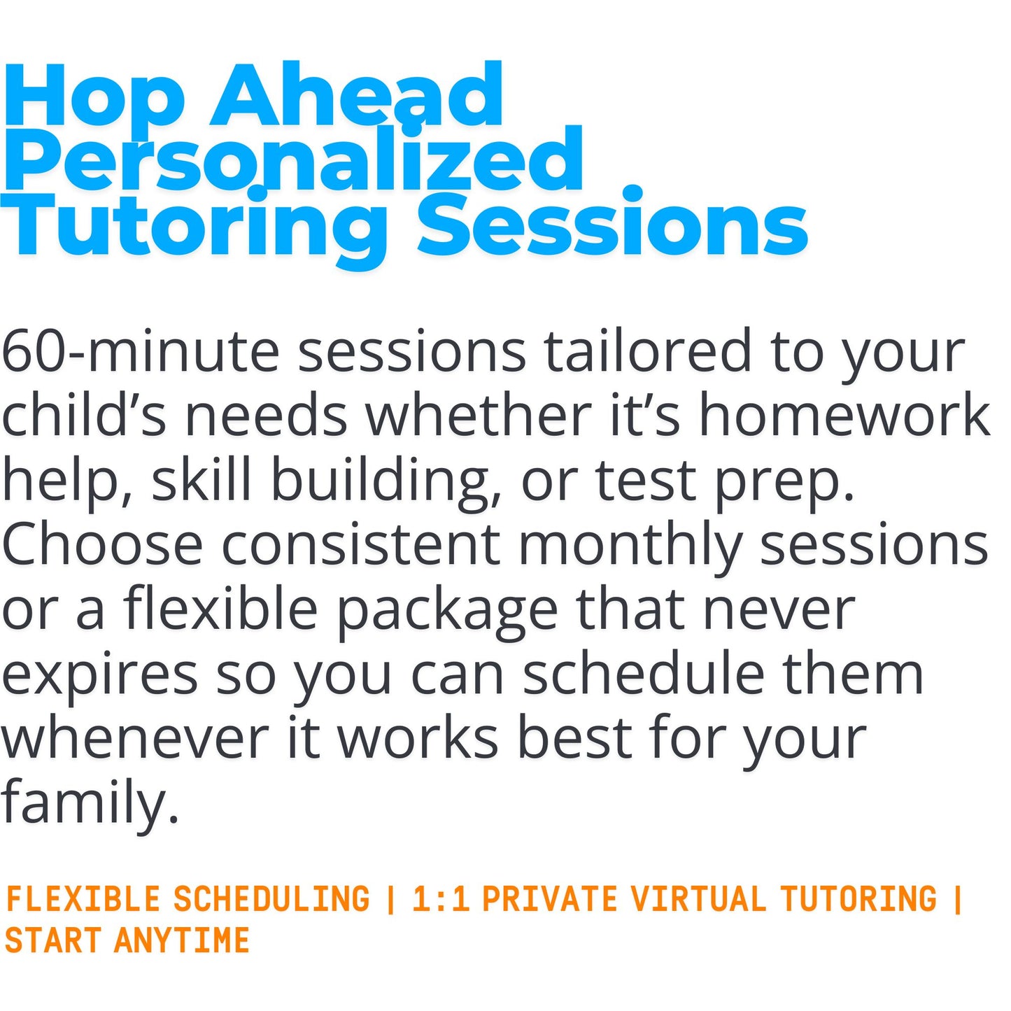 Tutoring Sessions