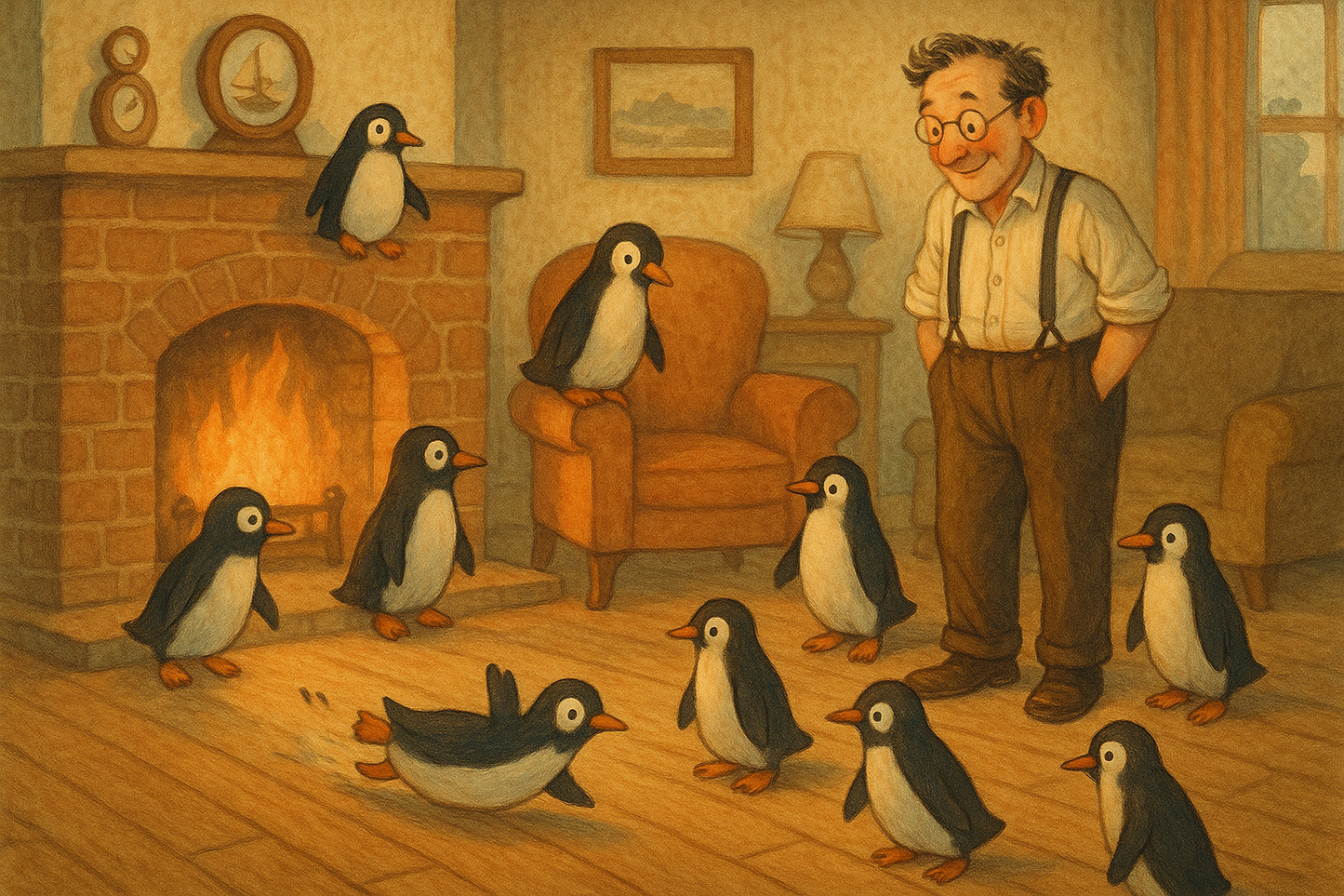 Mr Poppers Penguins (the book)