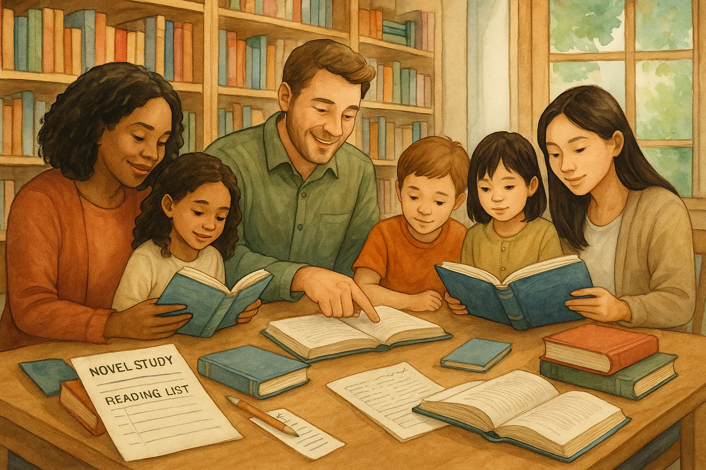 parent choice for a novel study